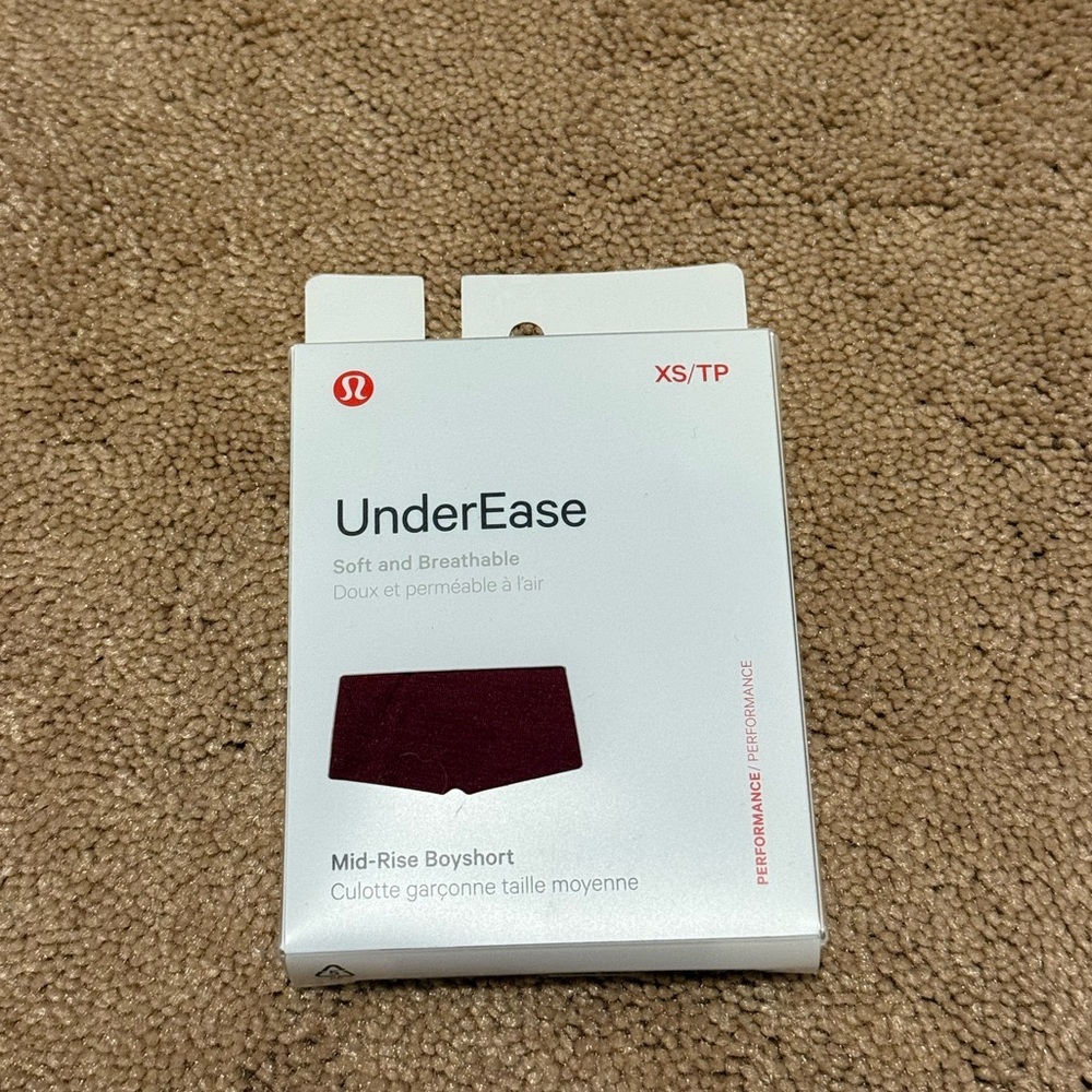 NIB Lululemon underwear size XS